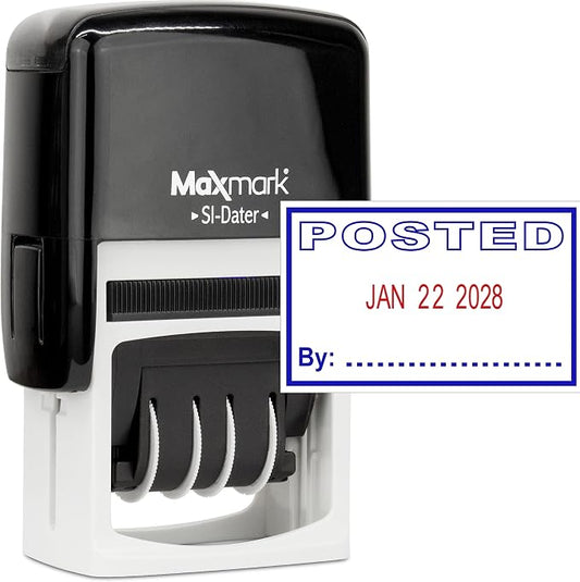 MaxMark Office Self Inking Date Stamp by Maxmark