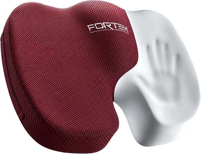 FORTEM Seat Cushion, Office Chair Cushion, Memory Foam Car Seat Cushions by FORTEM