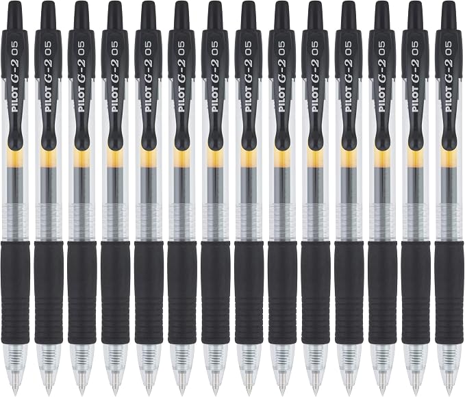 PILOT, G2 Premium Gel Roller Pens, Extra Fine Point 0.5 mm by PilotCorporationofAmerica