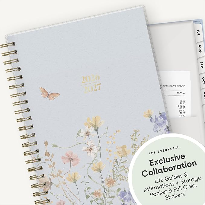 Blue Sky The Everygirl 2026-2027 Weekly and Monthly Academic Year Planner - Image 6
