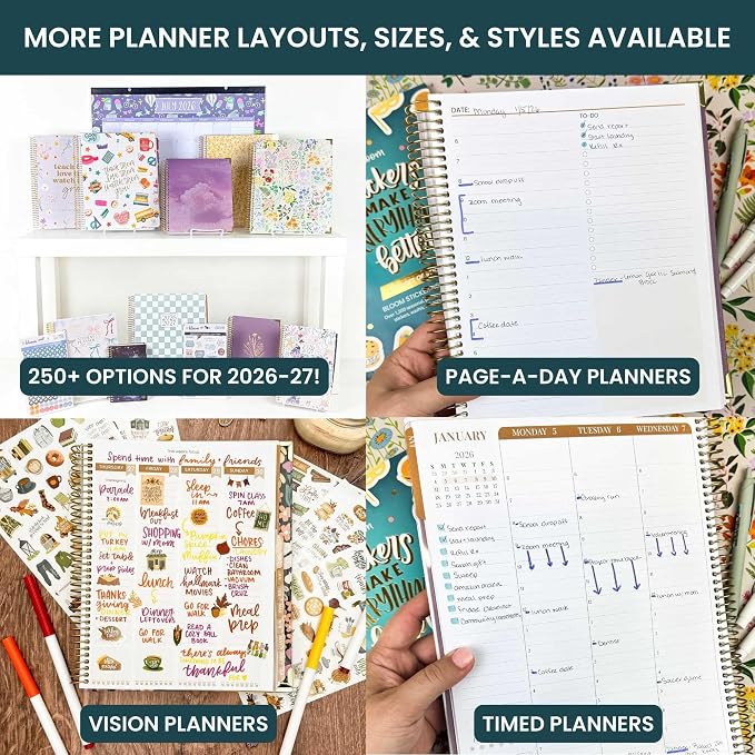bloom daily planners 2026-2027 Academic Year Day Planner - Image 9