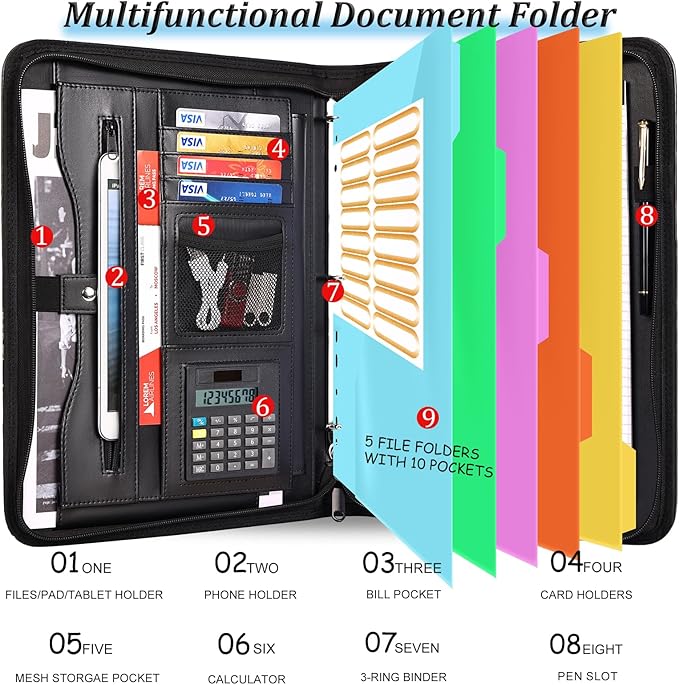 Eshow padfolio Portfolio Binder - Image 2