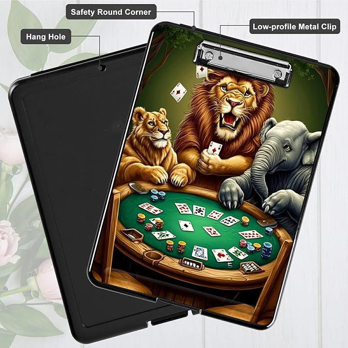 Elephant Lion A4 Clipboard - Image 5