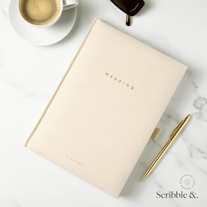 Award Winning Scribble & Dot® Wedding Planner Book and Organizer - Image 4