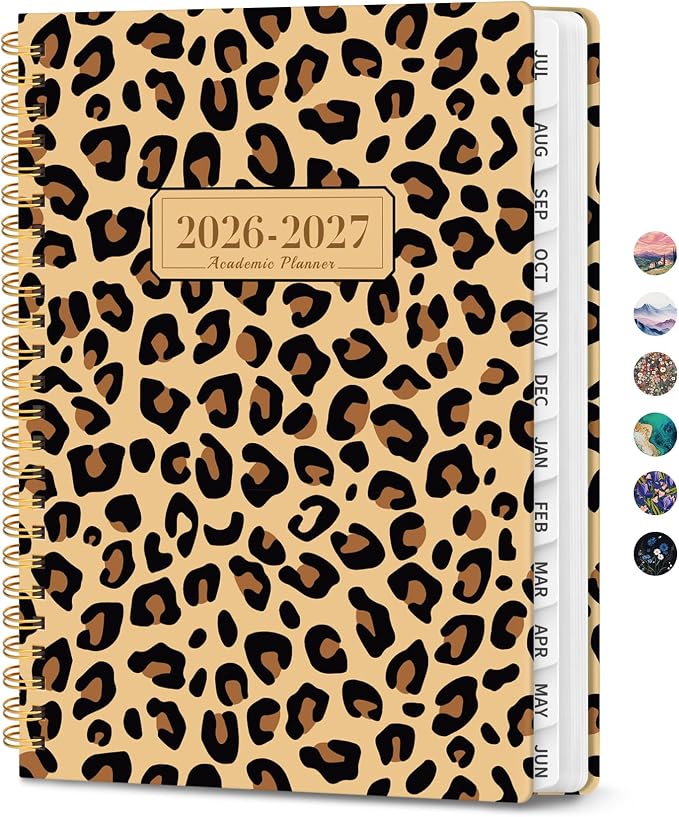 Planner 2026-2027, Monthly and Weekly Academic Planner July 2026 by Zotia