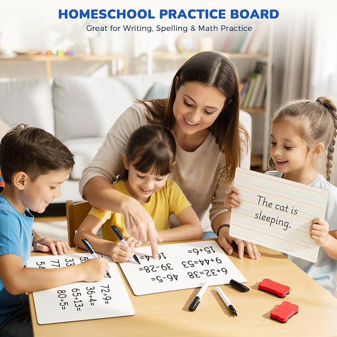 GAMENOTE 6 Pack Small Dry Erase Boards - Image 5