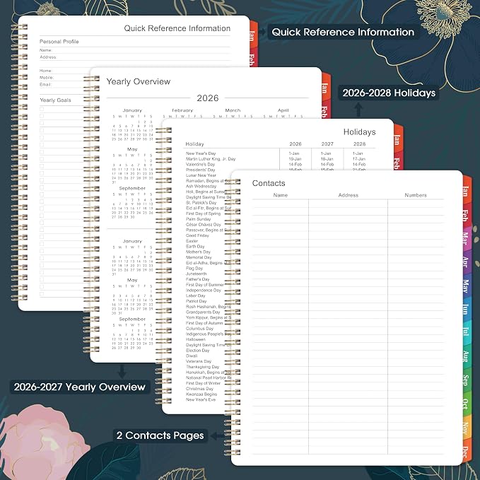 2026 Planner - Planner 2026, January - December 2026, Weekly and Monthly Planner - Image 5
