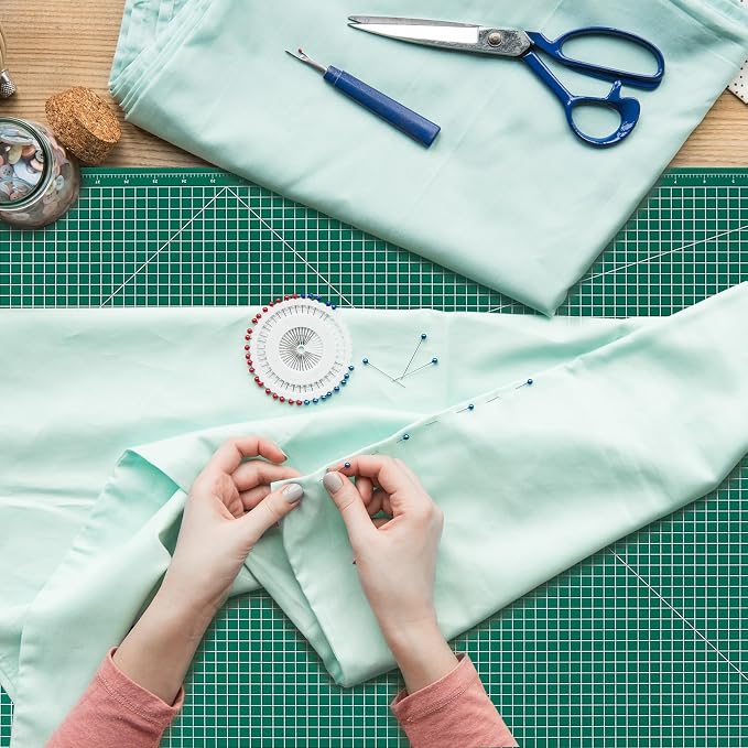 CLOYAN Large Cutting Mat 24"x36", 1 Pack Double-Sided 5-Ply Self Healing Sewing - Image 7