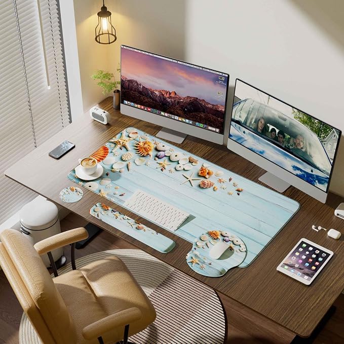 Desk Mat Set + Keyboard and Mouse Pad - Image 4