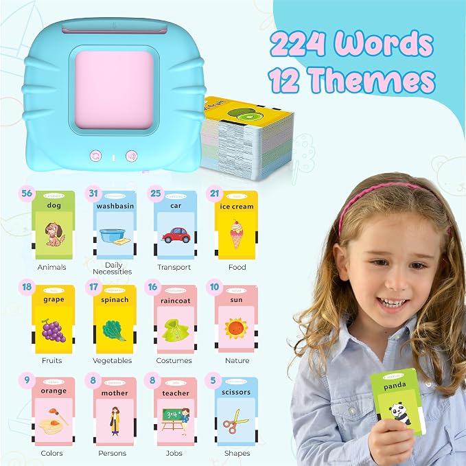 Toddler Toys Sight Words Talking Flash Cards - Image 2