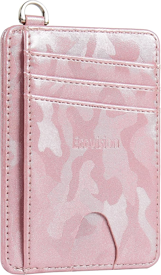 Slim Minimalist Front Pocket Wallet, RFID Blocking Credit Card Holder Wallet by Ecovision