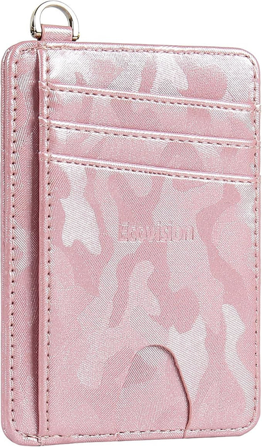 Slim Minimalist Front Pocket Wallet, RFID Blocking Credit Card Holder Wallet by Ecovision