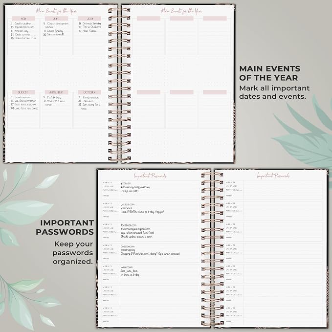PLANBERRY Large Hourly Schedule Planner Premium – Undated Organizer - Image 6