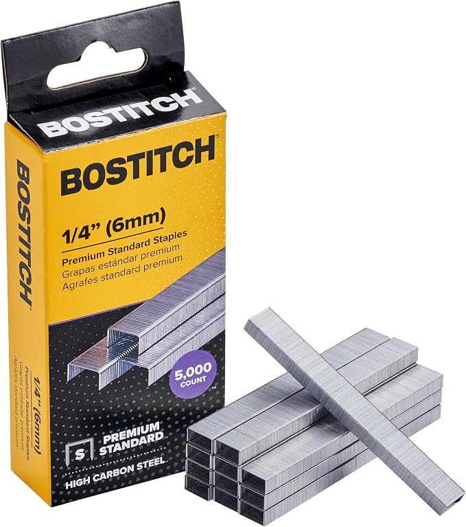 Bostitch Office Bostitch SBS1914CP Standard Staples, 1/4" Leg Length by BostitchOfficeProducts