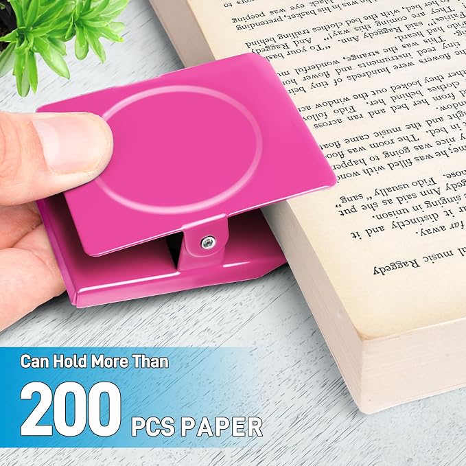 FINDMAG Extra Large Clip Magnets, 4 Pack Coloful Magnetic Clips Heavy Duty - Image 3