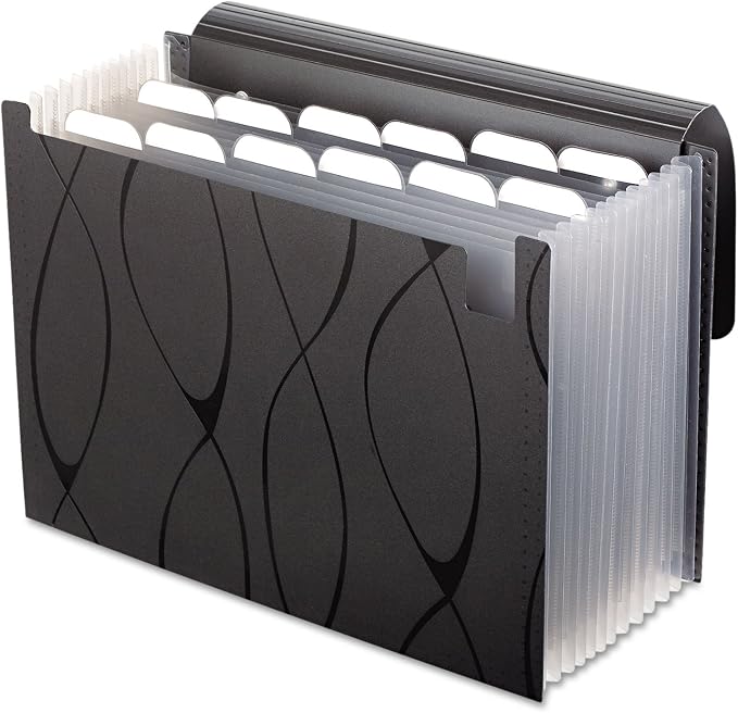 Pendaflex Sliding Cover Expanding File, 13 pockets, Letter Size - Image 2
