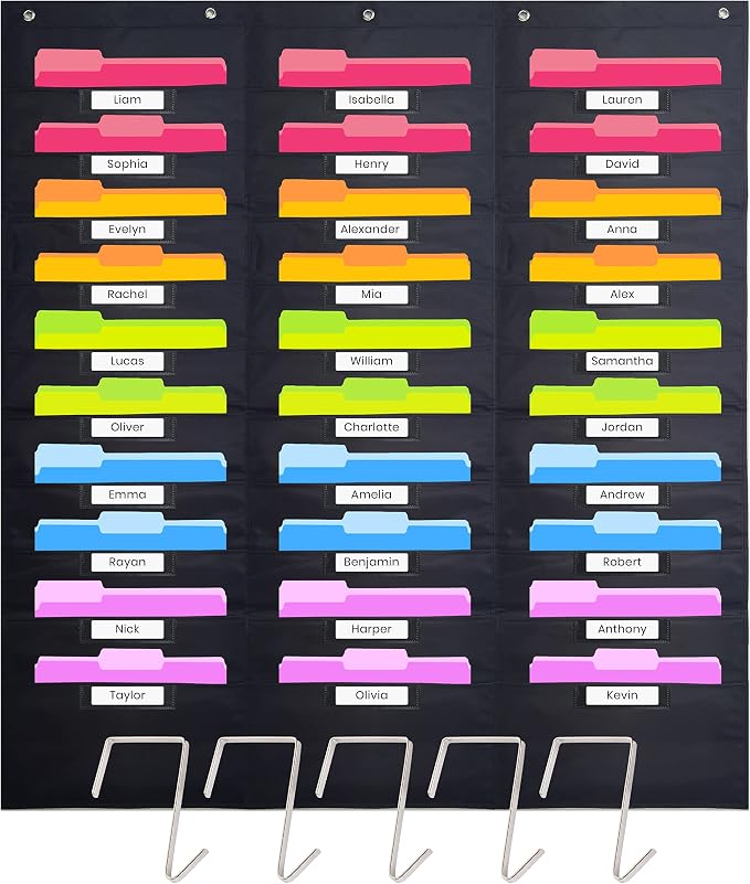 Hippo Creation Heavy Duty Storage Pocket Chart by HippoCreation