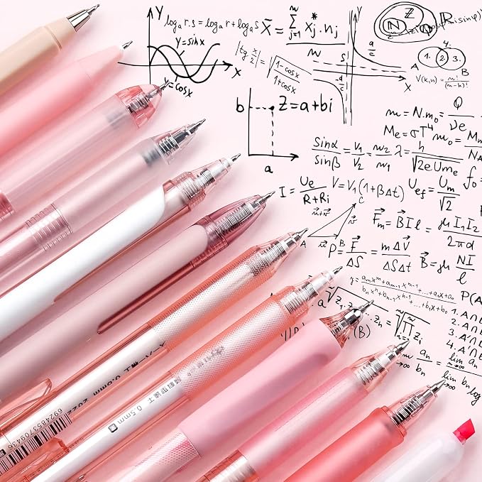 Four Candies Rose Series Gel Pens, Cute Writing Pens - Image 3