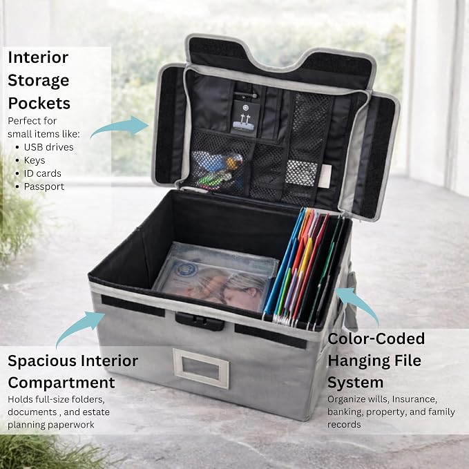 Icebox End of Life Organizer – Fire-Resistant Estate Planning & Emergency - Image 5