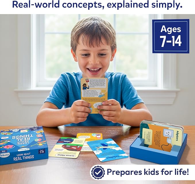 Skillmatics Flashcards for Kids – Learn About Real Things, 70 Cards on Money - Image 2