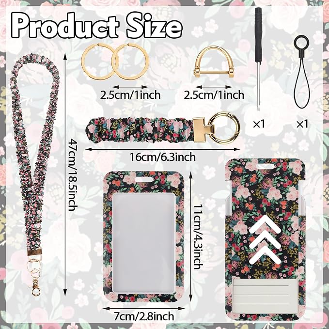 Teacher Lanyard, Scrunchie Lanyard - Image 2