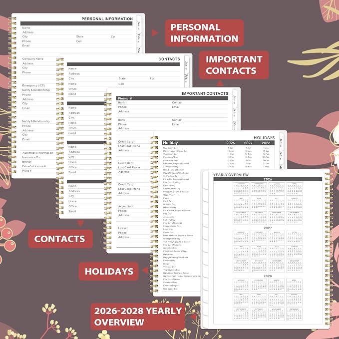 2026-2028 Monthly Planner - Image 4