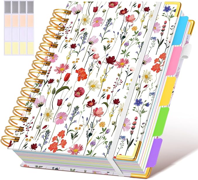 Hardcover Spiral Notebook journal by dilitego