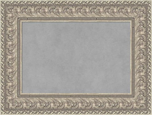 Amanti Art Silver Framed Magnetic Board 19x25 Small Vision Board by AmantiArt