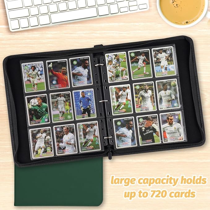 Trading Card Binder, Card Collection Binder Album Folder - Image 4