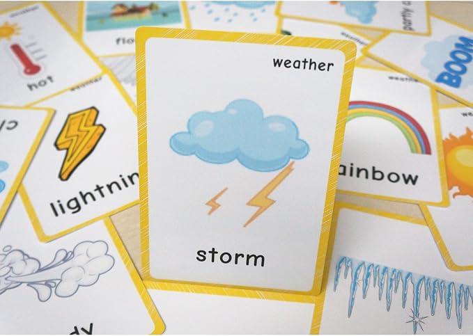 22 Weather Flash Cards - Image 4