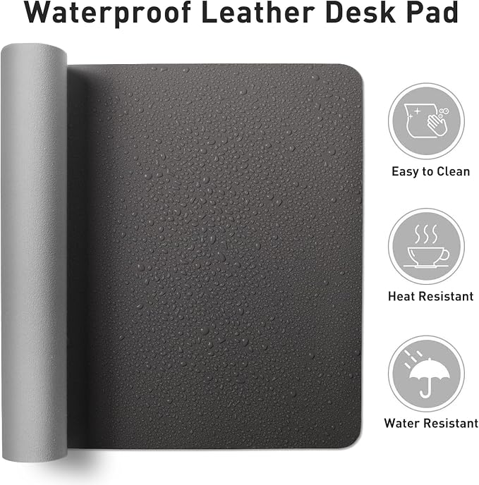 Aothia Faux Leather Desk Mat - Image 7