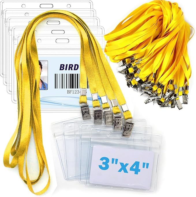 4x3 Name Tags Badge Holder by BirdFiy