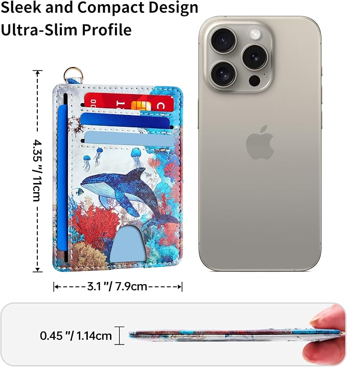 Mayski Slim Wallet, Credit Card Holder - Image 6