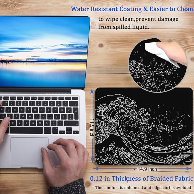 Mouse Pad, Large Gaming Mouse Pad - Image 6