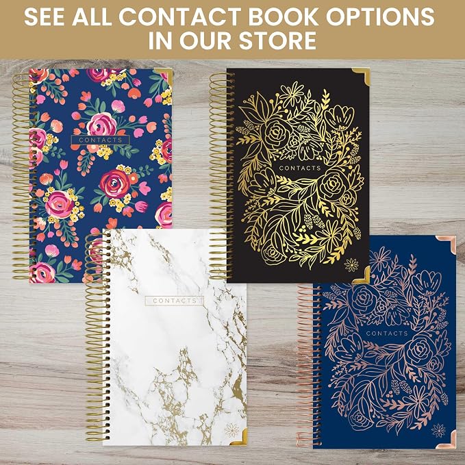 bloom daily planners Hardcover Contacts Address Password Book - Image 6