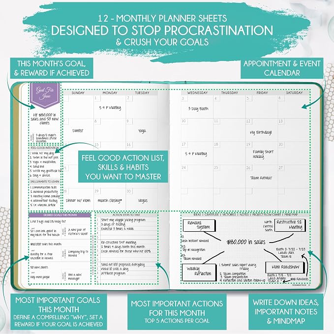 Law of Attraction Planner 2026 Deluxe - Image 4
