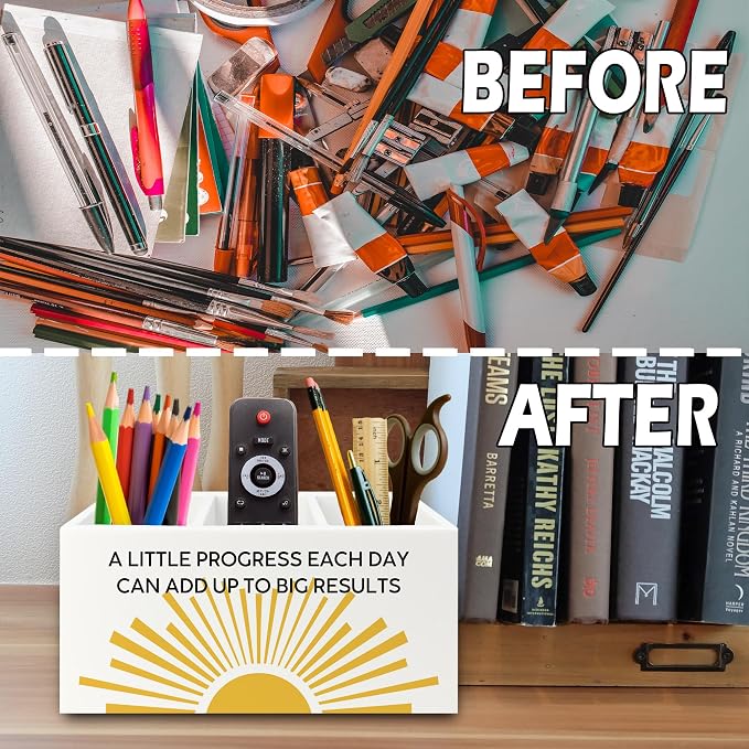 XPH Boho Mental Health Pen Pencil Holder Organizer - Image 6