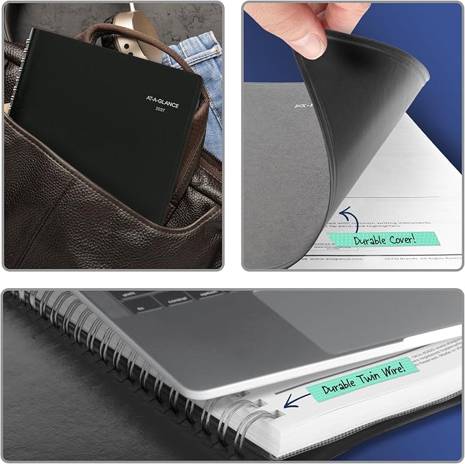 AT-A-GLANCE 2027 Appointment Book Planner, Daily Group Planner, Four Person - Image 4
