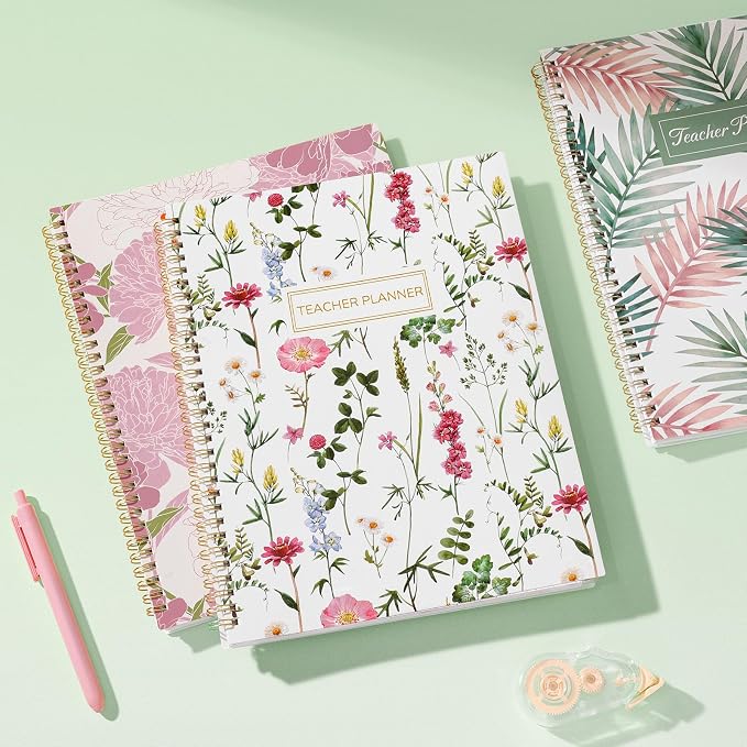 SUNEE Teacher Planner 2026-2027 Academic Year, 7 Periods Lesson Plan Book Jul - Image 7