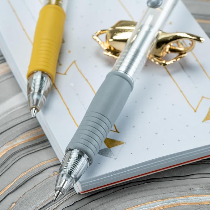 Pilot G2 Pens, Metallic Refillable And Retractable Gel Ink Pens Fine Point 0.7mm - Image 2