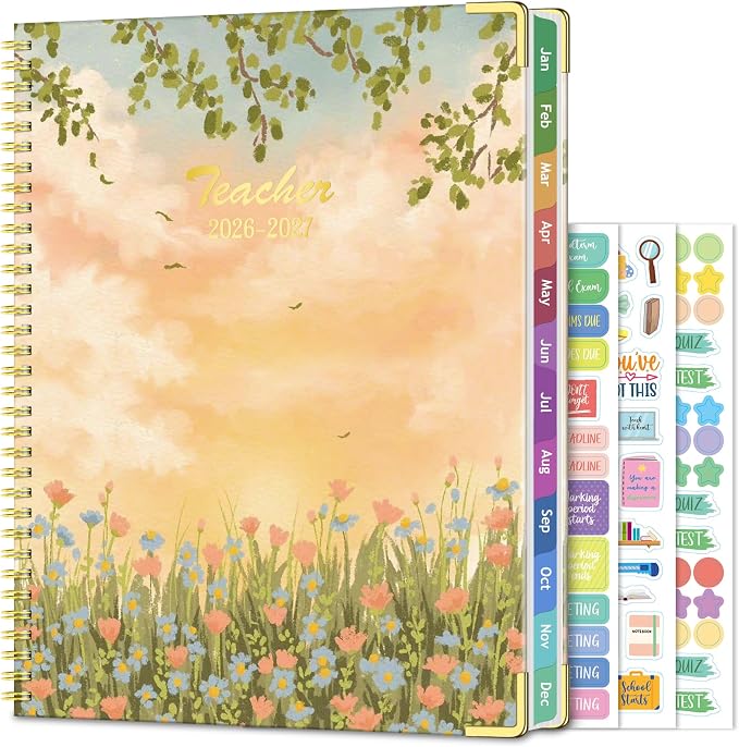 Teacher Planner 2026-2027 Academic Year, Jul.2026 by Ms-PaperPearl