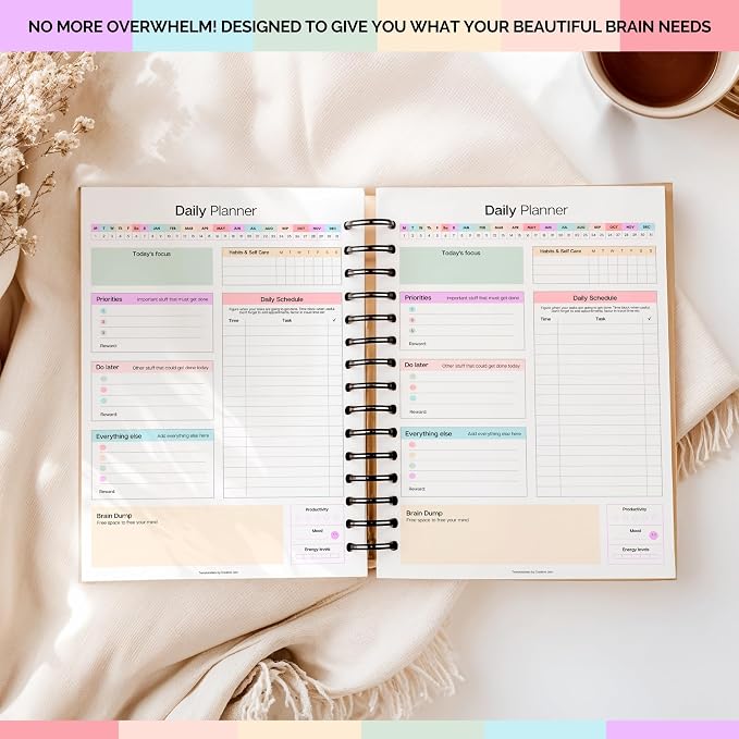 ADHD Daily Planner for Neurodivergent Adults - Image 6