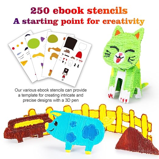 3D Printing Pen Refills PLA Filament 1.75mm 24 Vibrant Colors 240 Feet - Image 5