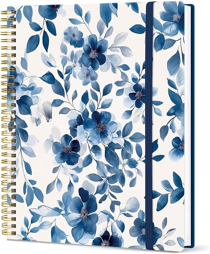 Taja Large Spiral Lined Journal by Taja