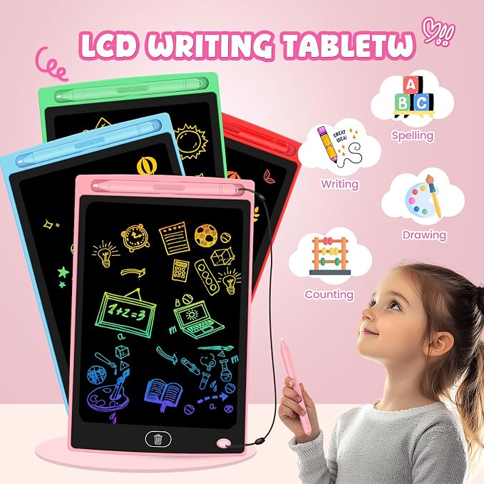 12 Pack LCD Writing Tablet for Kids - Image 5