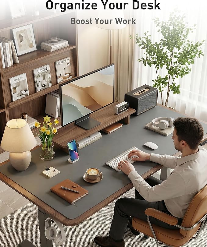 Aothia Faux Leather Desk Mat - Image 8
