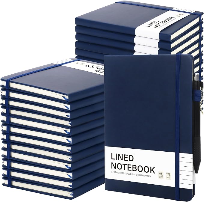 Aodaer 30 Set Lined Notebook Journals by Aodaer