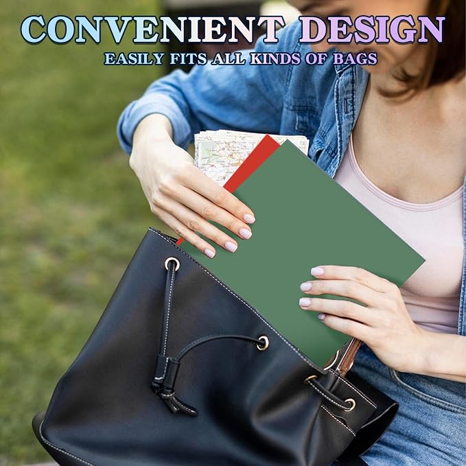 8 Packs Pocket File Folders, File Folders - Image 2