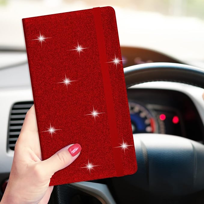 Wisdompro Car Document Holder Organiser, PU Leather Vehicle Insurance and - Image 7