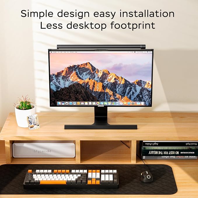 Computer Screen Lamp, Made of Aluminum Alloy, Office and Home Use | 45° - Image 7